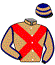casaque portée par Rousseau L. jockey du cheval de course CLOTH OF SEA, information pmu ZETURF casaque portée par Rousseau L. jockey du cheval de course CLOTH OF SEA, information pmu ZETURF