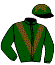 casaque portée par Planque S. jockey du cheval de course LOUVIERE, information pmu ZETURF casaque portée par Planque S. jockey du cheval de course LOUVIERE, information pmu ZETURF