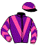 casaque portée par Claudic J. jockey du cheval de course ROMANISER, information pmu ZETURF casaque portée par Claudic J. jockey du cheval de course ROMANISER, information pmu ZETURF