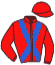 casaque portée par Provost D. jockey du cheval de course RONDO ALLEGRO, information pmu ZETURF casaque portée par Provost D. jockey du cheval de course RONDO ALLEGRO, information pmu ZETURF