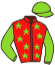 casaque portée par Thomain D. jockey du cheval de course LADY DE BEYLEV, information pmu ZETURF casaque portée par Thomain D. jockey du cheval de course LADY DE BEYLEV, information pmu ZETURF