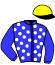casaque portée par Barrier A. jockey du cheval de course KRISTAL CASH, information pmu ZETURF casaque portée par Barrier A. jockey du cheval de course KRISTAL CASH, information pmu ZETURF