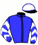 casaque portée par Delacour P. A. jockey du cheval de course HESPERANCE ELTE, information pmu ZETURF casaque portée par Delacour P. A. jockey du cheval de course HESPERANCE ELTE, information pmu ZETURF