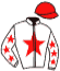 casaque portée par Rebeche A. jockey du cheval de course ELDORADO DREAM, information pmu ZETURF casaque portée par Rebeche A. jockey du cheval de course ELDORADO DREAM, information pmu ZETURF