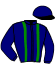 casaque portée par Rekila I. jockey du cheval de course HARAS D'ERABLE, information pmu ZETURF