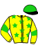 casaque portée par Guyon M. jockey du cheval de course FOR ME DAVIS (FR), information pmu ZETURF