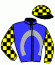casaque portée par Pasquier S. jockey du cheval de course LAMBO (DE), information pmu ZETURF