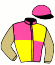 casaque portée par Bachelot T. jockey du cheval de course SAGA TIMGAD (FR), information pmu ZETURF