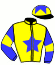 casaque portée par Maillot S. jockey du cheval de course KALANI (FR), information pmu ZETURF