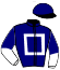 casaque portée par Cabre J. jockey du cheval de course NALINK (AR), information pmu ZETURF