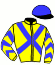 casaque portée par Doyle Jam. W. jockey du cheval de course TRUESHAN (FR), information pmu ZETURF