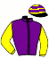 casaque portée par Sheridan Jos. M. jockey du cheval de course PRINCESS ZOE (DE), information pmu ZETURF