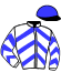 casaque portée par Barzalona M. jockey du cheval de course KING SUN (FR), information pmu ZETURF