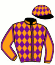 casaque portée par Mangione R. jockey du cheval de course ARAMIS D'AZUR (FR), information pmu ZETURF