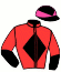 casaque portée par Besnier H. jockey du cheval de course WHERE CHOP, information pmu ZETURF