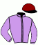 casaque portée par Demuro C. jockey du cheval de course LA MEHANA, information pmu ZETURF