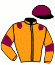 casaque portée par Mosse G. jockey du cheval de course REVOLTEE, information pmu ZETURF