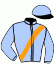 casaque portée par Thomas Ron. jockey du cheval de course FIRST CLASSS (AR), information pmu ZETURF