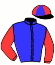 casaque portée par Peslier O. jockey du cheval de course BUBBLE GIFT, information pmu ZETURF