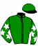 casaque portée par Doyle Mlle Hol. jockey du cheval de course NASHWA, information pmu ZETURF