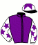 casaque portée par Dettori Lan. jockey du cheval de course KINROSS, information pmu ZETURF