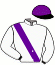 casaque portée par Trullier T. jockey du cheval de course SOUTHWEST HARBOR, information pmu ZETURF