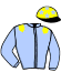 casaque portée par Mosse G. jockey du cheval de course ROCK BLANC, information pmu ZETURF casaque portée par Mosse G. jockey du cheval de course ROCK BLANC, information pmu ZETURF