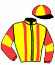 casaque portée par Demuro C. jockey du cheval de course DON'T LOOK UP, information pmu ZETURF casaque portée par Demuro C. jockey du cheval de course DON'T LOOK UP, information pmu ZETURF