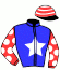 casaque portée par Maillot S. jockey du cheval de course TIME TO FLY, information pmu ZETURF casaque portée par Maillot S. jockey du cheval de course TIME TO FLY, information pmu ZETURF