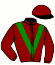 casaque portée par Murzabayev B. jockey du cheval de course KHABESA, information pmu ZETURF casaque portée par Murzabayev B. jockey du cheval de course KHABESA, information pmu ZETURF