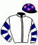 casaque portée par Trullier T. jockey du cheval de course KILIA, information pmu ZETURF casaque portée par Trullier T. jockey du cheval de course KILIA, information pmu ZETURF