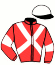 casaque portée par Bachelot T. jockey du cheval de course STALLONE, information pmu ZETURF