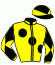 casaque portée par Pouchin A. jockey du cheval de course INCRACKABLE, information pmu ZETURF