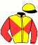 casaque portée par Congiu G. jockey du cheval de course LA HAUTE ISLE, information pmu ZETURF casaque portée par Congiu G. jockey du cheval de course LA HAUTE ISLE, information pmu ZETURF