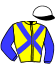 casaque portée par Demuro C. jockey du cheval de course GOLIATH, information pmu ZETURF casaque portée par Demuro C. jockey du cheval de course GOLIATH, information pmu ZETURF