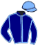 casaque portée par Madamet A. jockey du cheval de course BIMBO, information pmu ZETURF