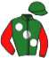 casaque portée par Bachelot T. jockey du cheval de course BOLIDE PORTO, information pmu ZETURF
