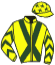 casaque portée par Grandin M. jockey du cheval de course GIRAFFE, information pmu ZETURF casaque portée par Grandin M. jockey du cheval de course GIRAFFE, information pmu ZETURF