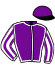 casaque portée par Besnier H. jockey du cheval de course ROADSHOW, information pmu ZETURF