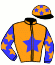 casaque portée par Boutin Hug. jockey du cheval de course SASSICA, information pmu ZETURF
