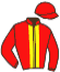casaque portée par Bachelot T. jockey du cheval de course STEP MORNING, information pmu ZETURF casaque portée par Bachelot T. jockey du cheval de course STEP MORNING, information pmu ZETURF