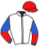 casaque portée par Lebouc Hug. jockey du cheval de course TRABUCO, information pmu ZETURF