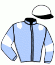 casaque portée par Bachelot T. jockey du cheval de course AL DAAYEN, information pmu ZETURF