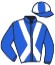 casaque portée par Lemaitre A. jockey du cheval de course LES REYS, information pmu ZETURF