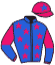 casaque portée par Pouchin A. jockey du cheval de course DARE TO DREAM, information pmu ZETURF casaque portée par Pouchin A. jockey du cheval de course DARE TO DREAM, information pmu ZETURF