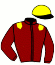 casaque portée par Planque S. jockey du cheval de course MAESTRO CHOP, information pmu ZETURF