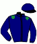 casaque portée par Mendizabal I. jockey du cheval de course TIMETOSHINE, information pmu ZETURF