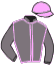 casaque portée par Pacaut Mme Cor. jockey du cheval de course DROIT DE PAROLE, information pmu ZETURF
