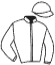 casaque portée par Mosse G. jockey du cheval de course FLYING FINN, information pmu ZETURF