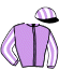 casaque portée par Velon Mlle M. jockey du cheval de course EAGLE MOUNT, information pmu ZETURF